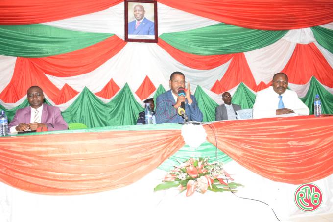 Le Président du Sénat appelle la population de Bujumbura au changement de mentalité