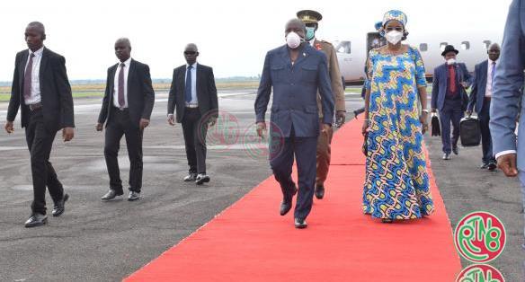 Le Chef de l’Etat rentre de la Guinée Equatoriale