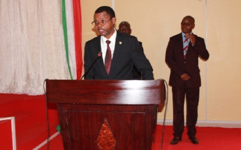 Le président du  Sénat Burundais  ouvre la session ordinaire de décembre 2020