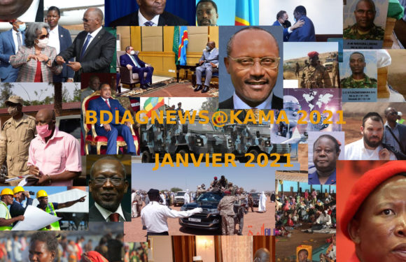 BURUNDI / Petit tour sur l’actualité sur KAMA ou l’ AFRIQUE , AFRICA – JANVIER 2021 / 27-01-2021