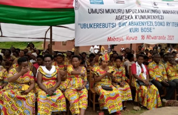 BURUNDI : Journée internationale des droits de la femme à MABAYI / CIBITOKE