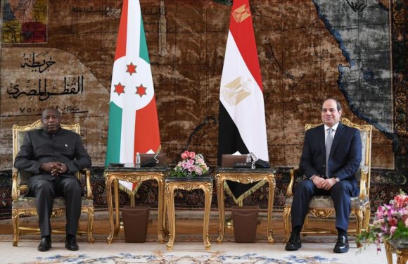 BURUNDI : Visite officielle de S.E NDAYISHIMIYE (Général Major) en EGYPTE