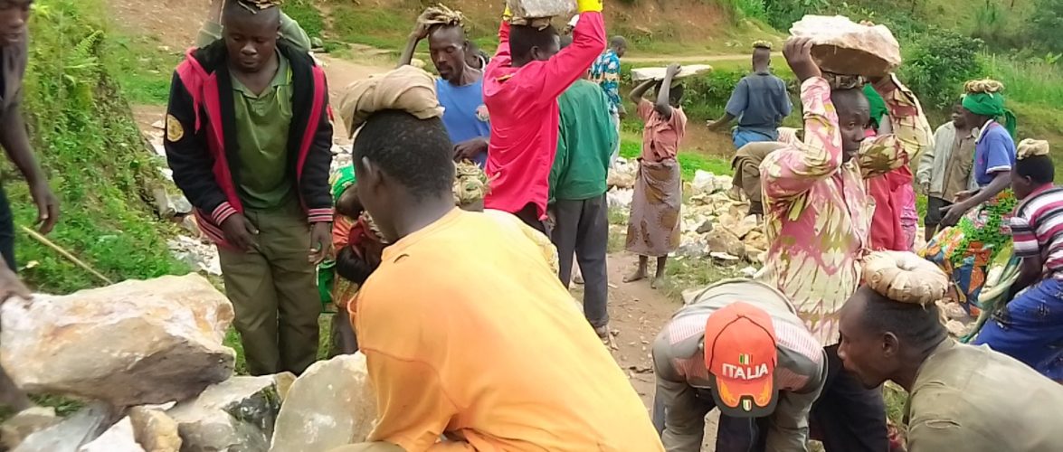 BURUNDI : TRAVAUX DE DEVELOPPEMENT COMMUNAUTAIRE – La construction d’une clinique à GATARE, MUSIGATI / BUBANZA