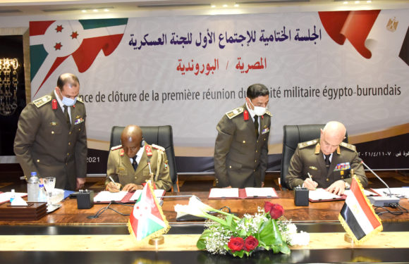 BURUNDI/ EGYPTE : Signature des accords militaires