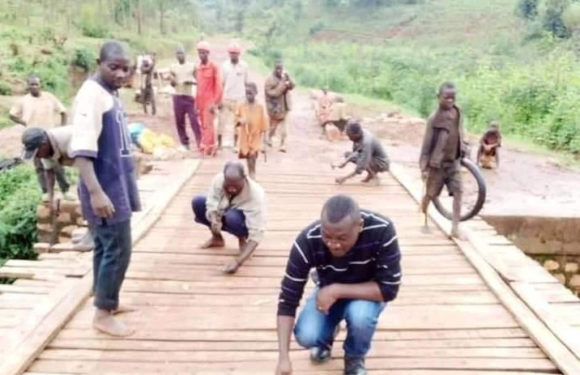 BURUNDI : Le Pont de RUHINGA sur la route KABARORE-KAYANZA réhabilité