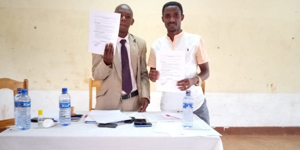 BURUNDI : Signature d’un pacte avec la société civile locale de GASORWE / MUYINGA