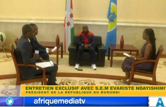 BURUNDI : S.E. NDAYISHIMIYE Evariste reçoit le media panafricain AFRIQUE MEDIA