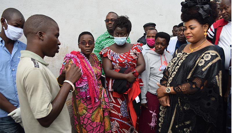 Incendie à la prison de Gitega : le Ministre de la Justice au secours des sinistrés