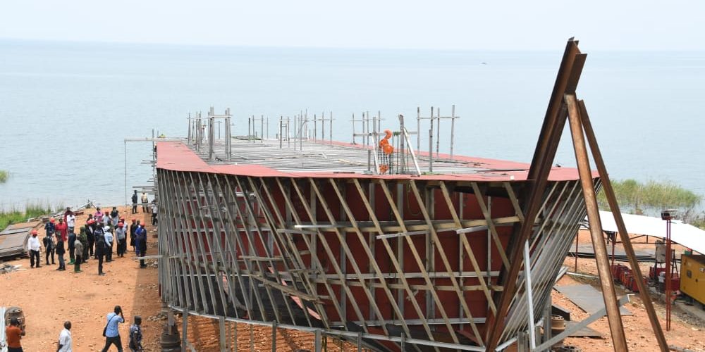 BURUNDI : Visite d’un chantier naval à KABEZI / BUJUMBURA