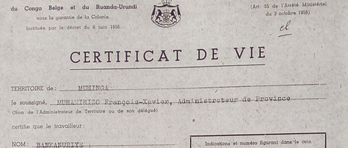GENOCIDE CONTRE LES BAHUTU DU BURUNDI DE 1972 : Le piège des certificats de vie pour réintégrer la vie / MUYINGA