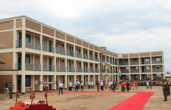 BURUNDI : Inauguration de l’ECOFO de Kanyosha II en MAIRIE DE BUJUMBURA