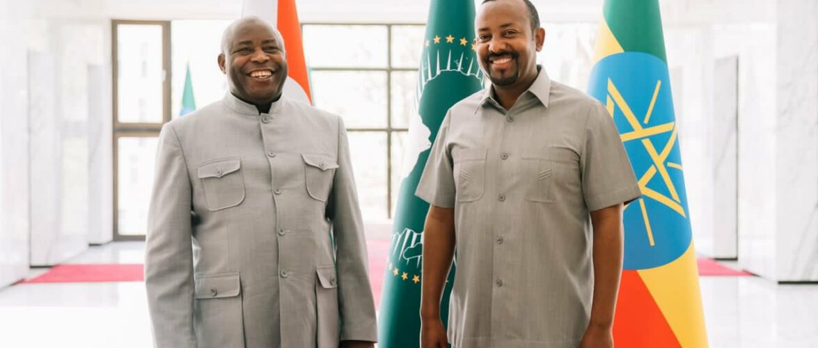 BuRuNDi: Le Chef d’Etat rencontre le Premier Ministre de l’Éthiopie