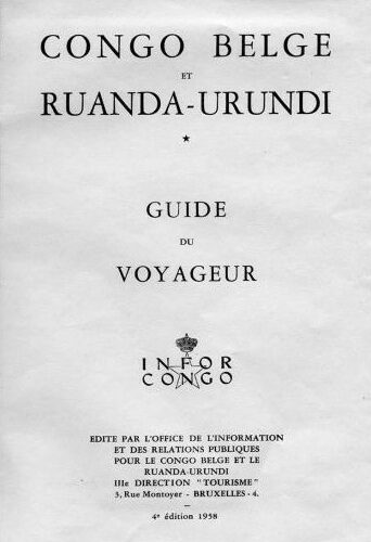BuRuNDi : La Belgique reçoit le mandat du RuaNDa-uRuNDi en 1919