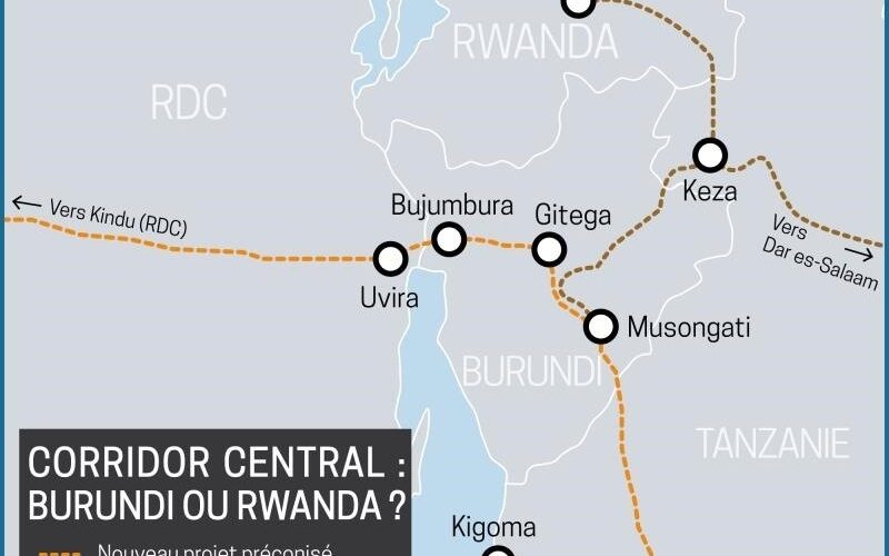 Appel d’offres pour la construction d’une ligne ferroviaire Uvinza-Gitega