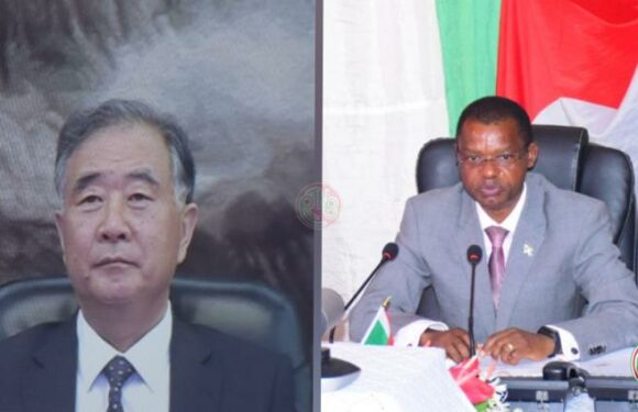 Gitega: le Président du Sénat burundais s’entretient avec son homologue chinois