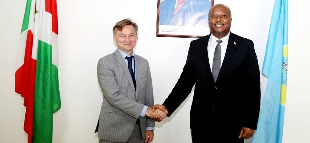 Burundi / France : M. SHINGIRO Albert reçoit en audience Ambassadeur BLIN Jérémie