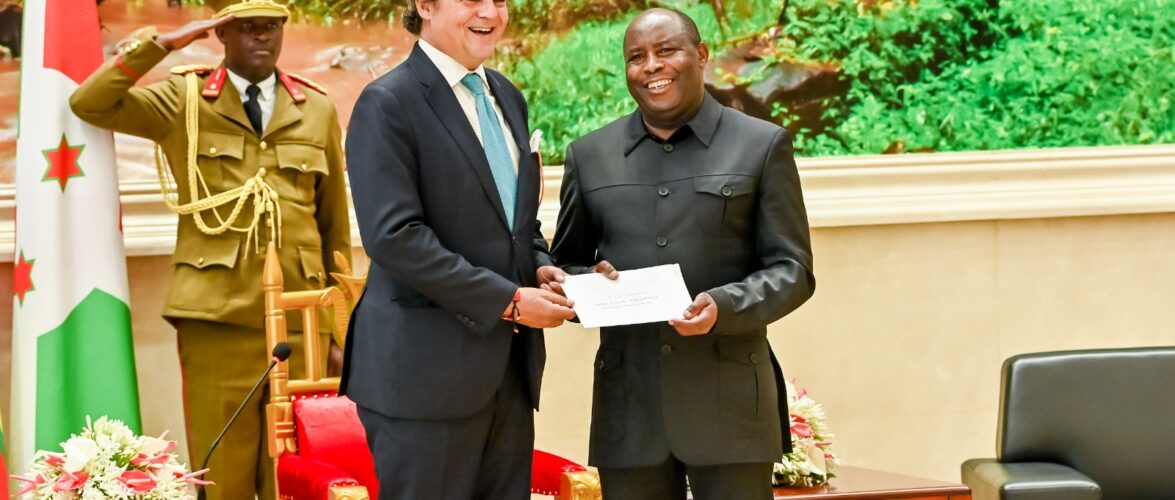 De nouveaux ambassadeurs ont été accrédités au Burundi
