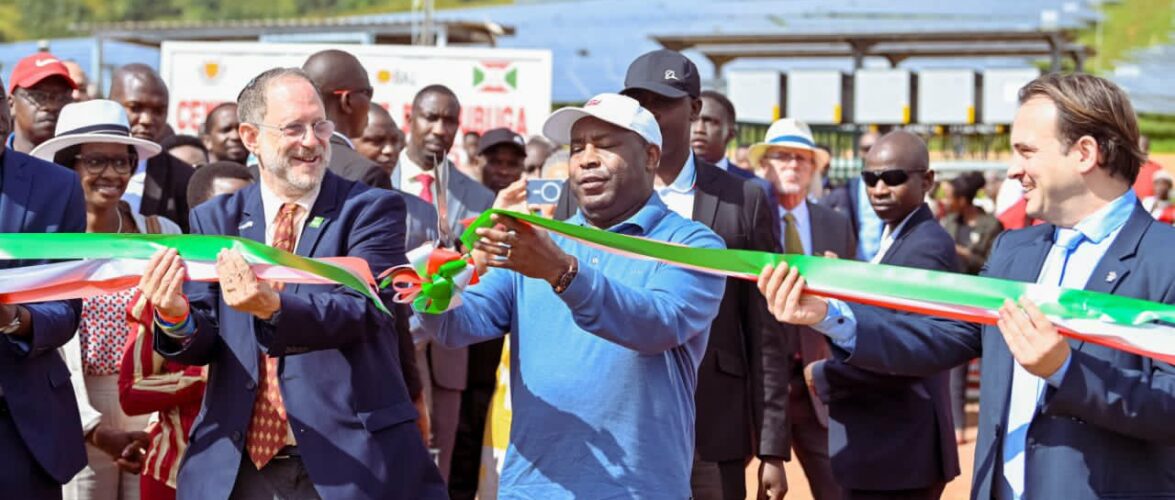 Le Chef de l’Etat inaugure une Centrale Solaire à Gitega