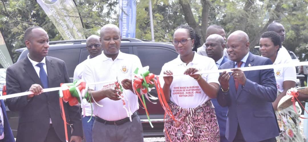 Burundi : Le Vice-Président inaugure la foire “Made in Burundi” en soutien aux entreprises