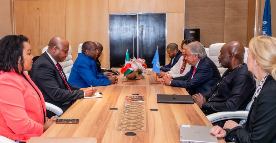 Burundi / ONU : Président Ndayishimiye et Guterres en marge des BRICS