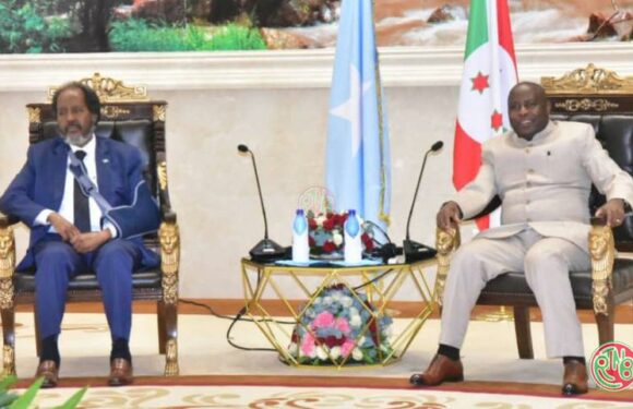 Visite du Président de la République Fédérale de Somalie au Burundi