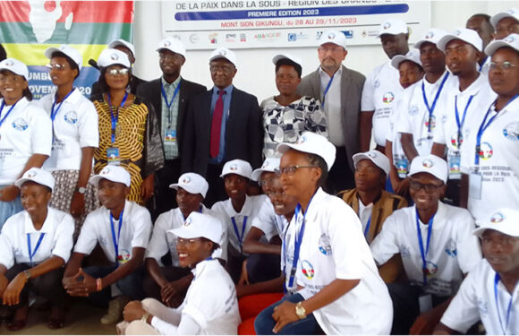 Colloque sous-régional « Jeunesse pour la paix », un événement salué