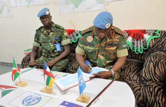 Burundi : Visite du contingent militaire FDNB de la MINUSCA en Centrafrique