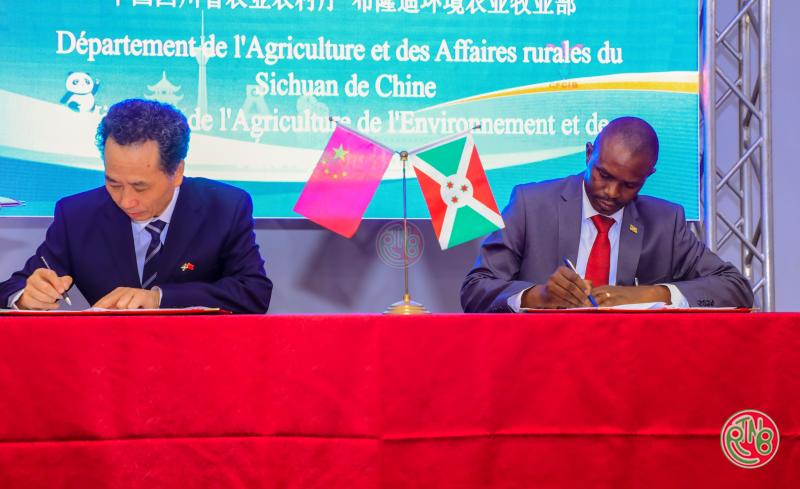 Mémorandum d’entente entre la Chine et le Burundi