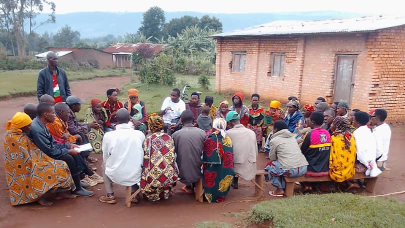 Burundi : Visite CNDD-FDD Matana,Kiryama sur la Colline Gahanda à Bururi