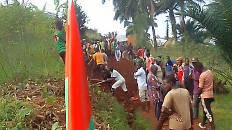 Burundi : Les jeunes du CNDD-FDD désenclavent la colline Mibanda à Rumonge