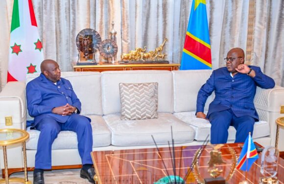 Le Président Ndayishimiye a effectué une visite de travail en RDC