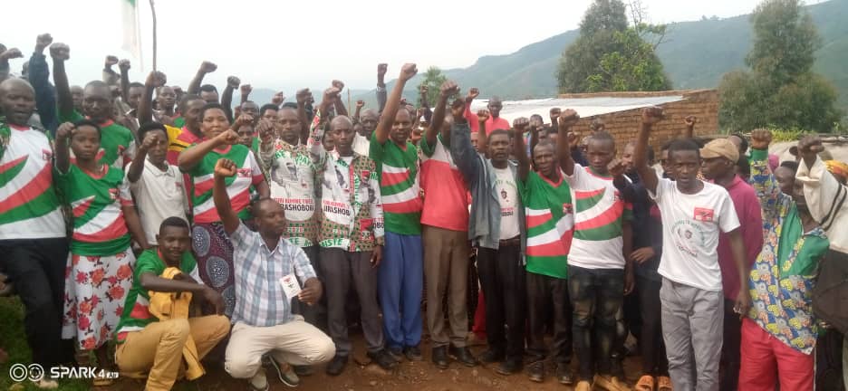 Burundi : CNDD-FDD à Bururi, zone Vyanda, pour développement et solidarité.