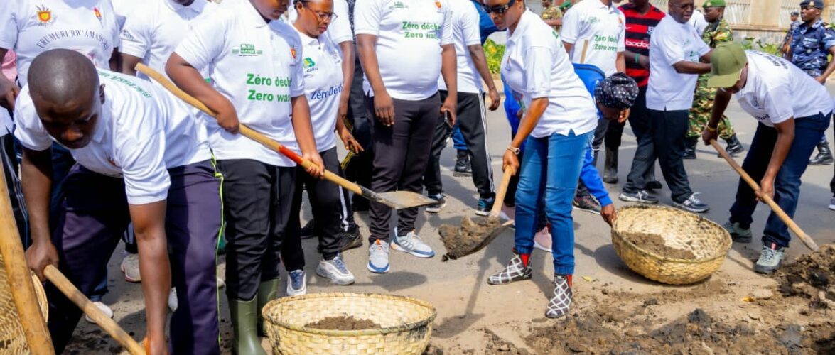 Burundi : La Première Dame lance l’initiative ‘Zéro Déchet’ à Bujumbura.