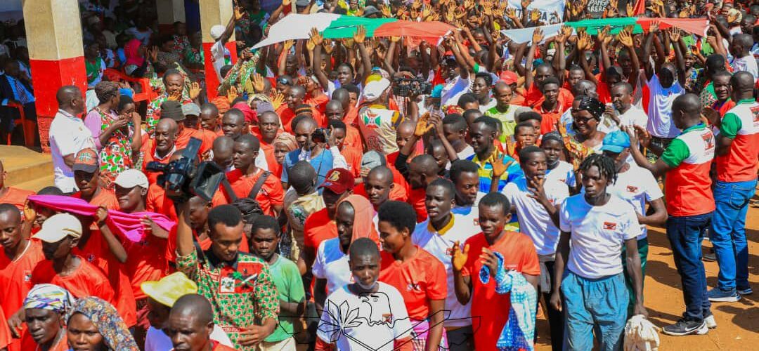 Burundi : Le CNDD-FDD accueille 2 260 nouveaux adhérents à Cibitoke.