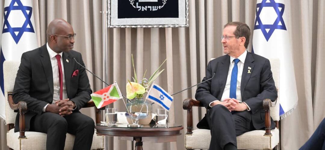 Burundi / Israël : L’ambassadeur Nyamitwe présente ses lettres de créance.