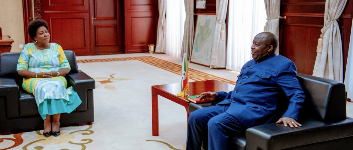 Le Chef de l’Etat reçoit en audience la Coordonnatrice Résidente du Système des Nations Unies au Burundi