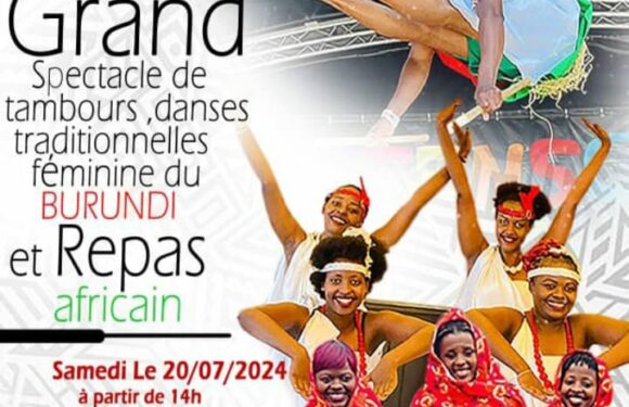 Burundi / Agenda : 20-07-2024 à 14h, Belgique, Spectacle Tambours & Danses, Vumera Club.