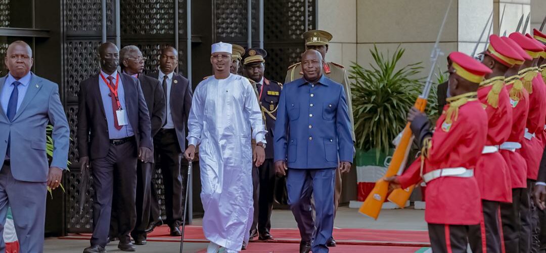 Le Président Tchadien Mahamat Idriss Déby en visite officielle au Burundi