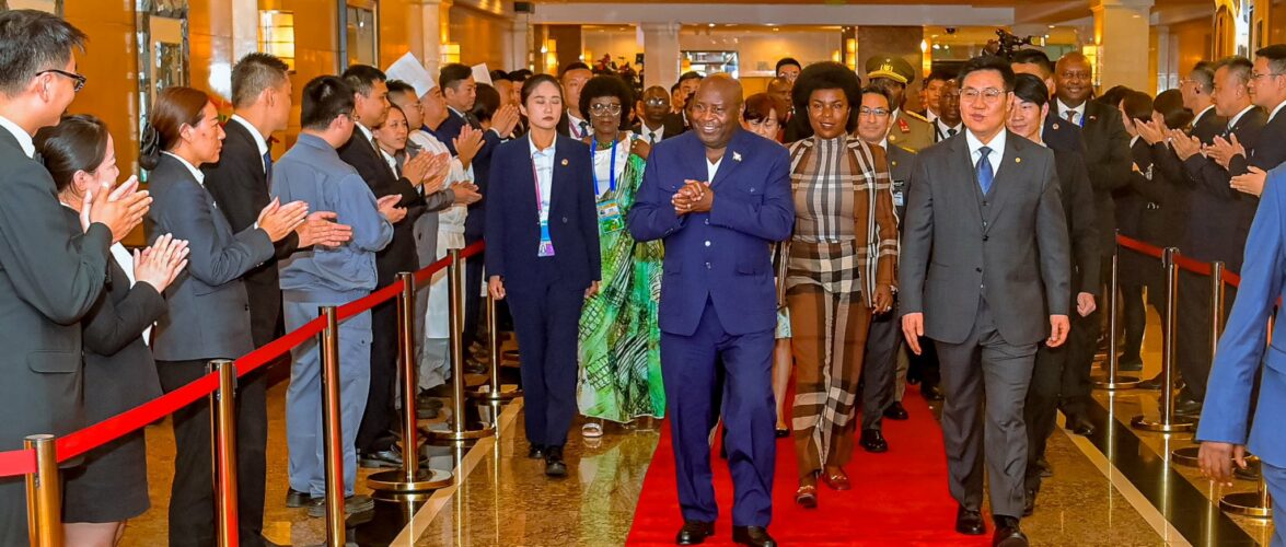 Burundi : Arrivée du couple présidentiel en Chine pour le Forum Sino-Africain.