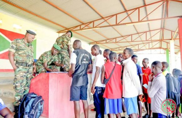 La FDNB organise un test d’aptitude physique pour les candidats Sous-Officiers