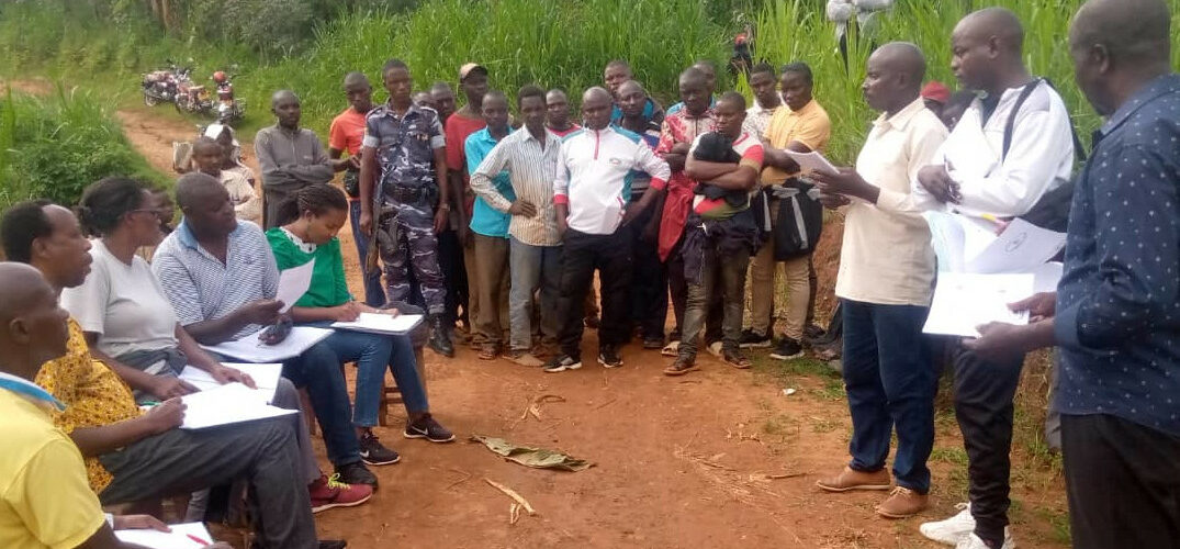 Burundi : À Cibitoke,en commune Mabayi, la CSTB résout les litiges fonciers.