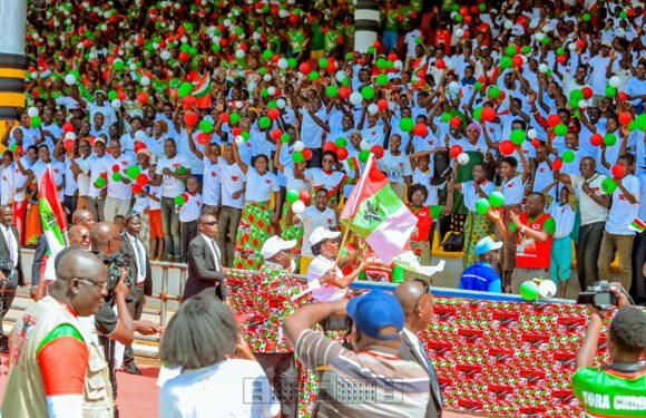 Burundi / Campagne 2025 : Le CNDD-FDD en meeting au stade Nkurunziza Peace Park à Burunga