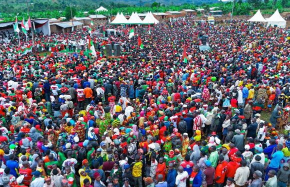 Burundi / Campagne 2025 : Le CNDD-FDD en meeting massif en commune Gishubi, Gitega