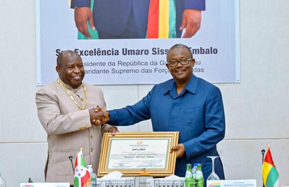 Le renforcement des relations bilatérales et d’amitié, objectif d’une visite que le Chef de l’Etat burundais vient d’effectuer en République de Guinée Bissau