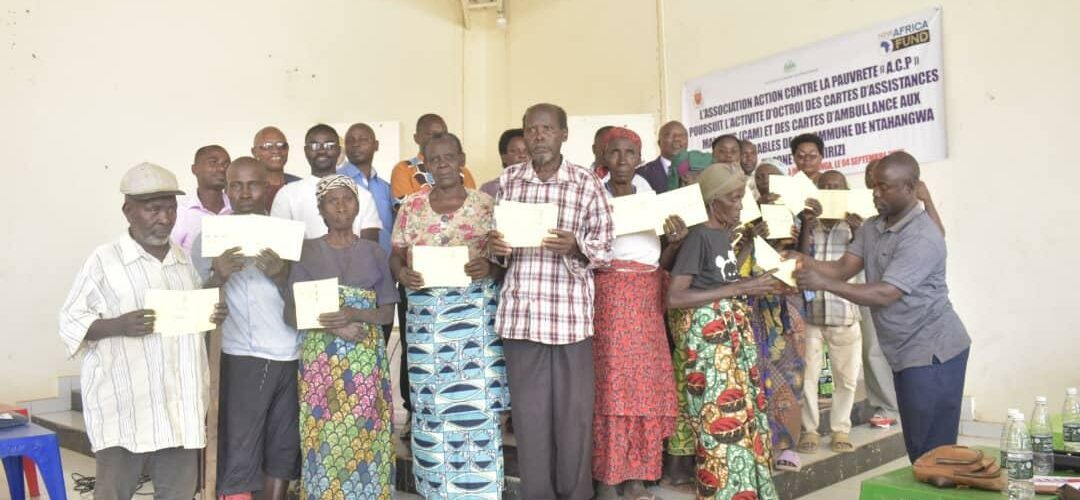 Burundi : une aide médicale pour 260 familles vulnérables