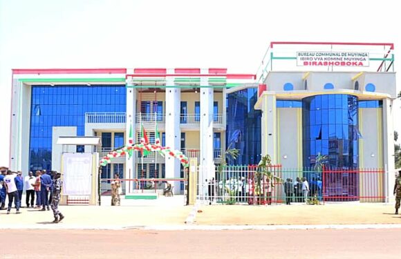 Burundi : Inauguration d’un bureau communal en commune Muyinga