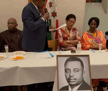 Burundi : Commémoration en Belgique du Muganwa Rwagasore 64ème anniversaire