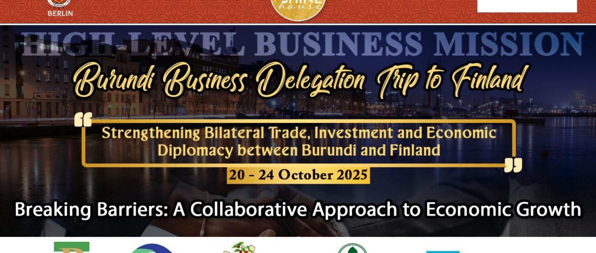 Burundi : Mission économique stratégique déployée en Finlande