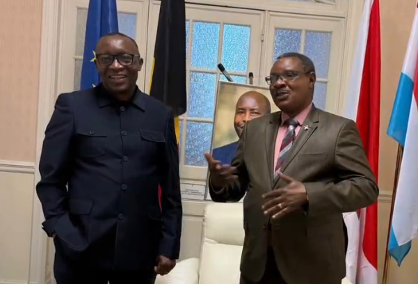 Burundi : L’Ambassadeur Ntahiraja accueille le Ministre Bizimana Edouard en Belgique