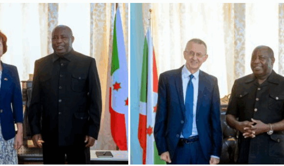 Burundi : Les ambassadeurs de Chine et de Russie reçus au terme de leurs mandats